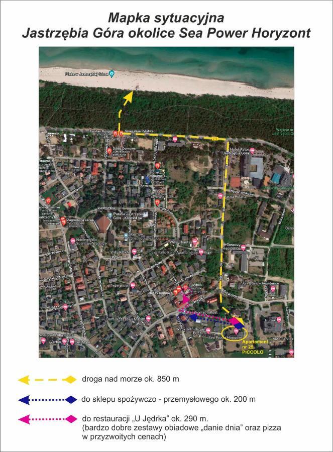 Sea Power Horyzont Apartament 25 Piccolo Jastrzębia Góra المظهر الخارجي الصورة